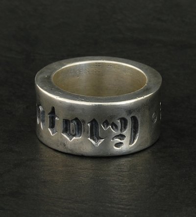 Photo3: Wide Gaboratory Cigar Band Ring