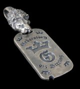 Lion With H.W.O Dog Tag