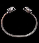 Quarter Bulldog Flat Bar Bangle