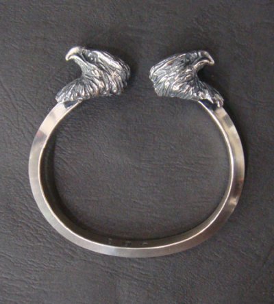 Photo5: Eagle Triangle Wire Bangle