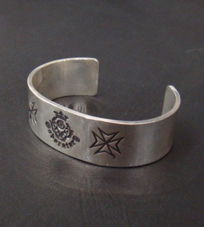 Photo2: Flat Bar Bangle