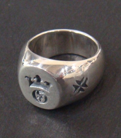 Photo3: G&Crown Medium Ring