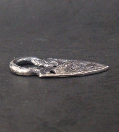 Photo5: Small Snake Belt Tip Pendant