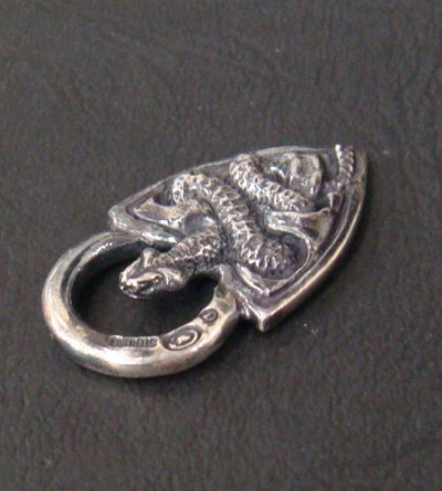 Photo4: Medium Snake Belt Tip Pendant