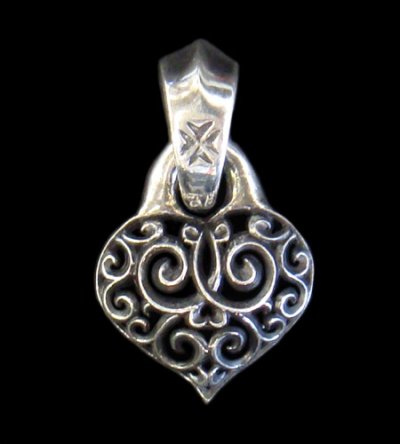 Photo1: Heart Pendant