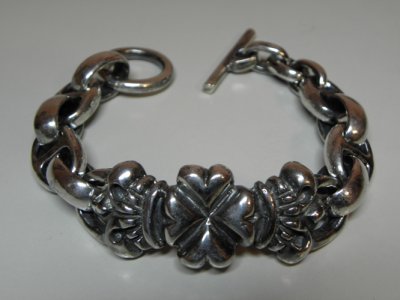 Photo5: 4Heart ID with H.W.O&Anchor Links Bracelet