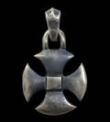 Round Cross Pendant