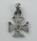 Photo4: Long Iron Cross Pendant (4)