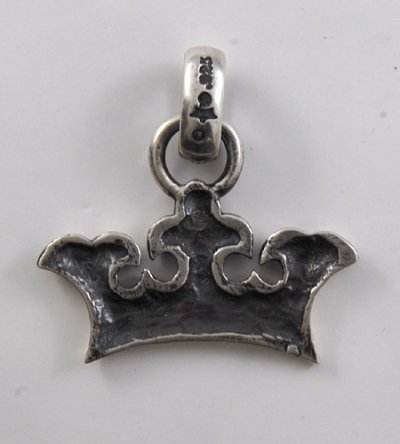 Photo4: Large Crown With H.W.O  Pendant