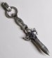 Photo4: Dagger With Skull With H.W.O Pendant (4)