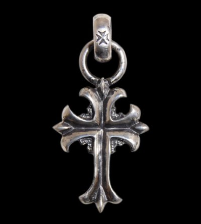 Photo1: 2inc Gothic Cross With H.W.O Pendant