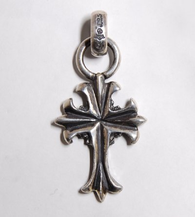 Photo4: 2inc Gothic Cross With H.W.O Pendant