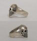 Photo5: Old Single Skull Ring (5)