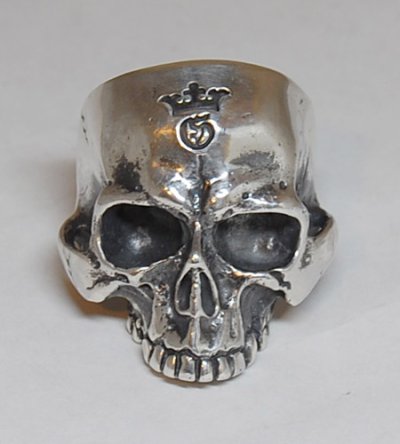 Photo2: Large Skull Ring Without Jaw