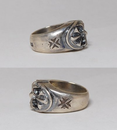 Photo5: Cross Oval Ring