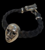 Face Braid Leather Bracelet