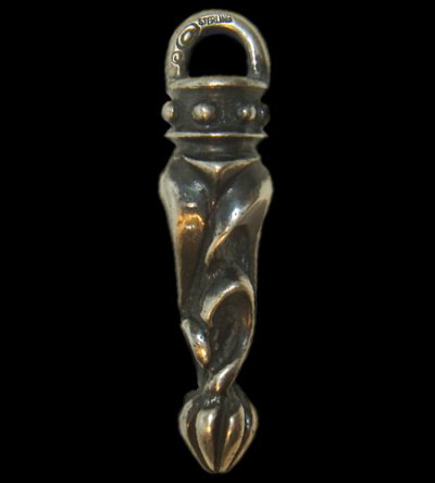 Photo1: Stud Bolo Tip Pendant