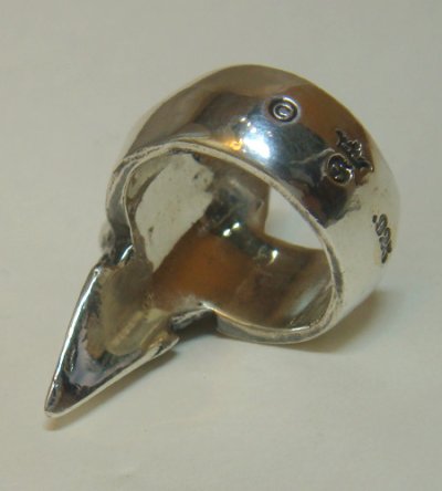 Photo4: Skull with Spike Ring