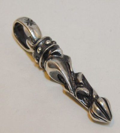 Photo2: Stud Bolo Tip With H,W,O Pendant