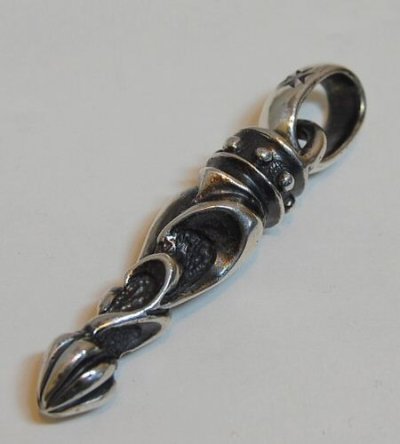 Photo3: Stud Bolo Tip With H,W,O Pendant