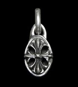 Cross Oval Pendant