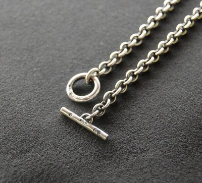 Photo4: 6Chain & Quarter Classic T-bar Necklace