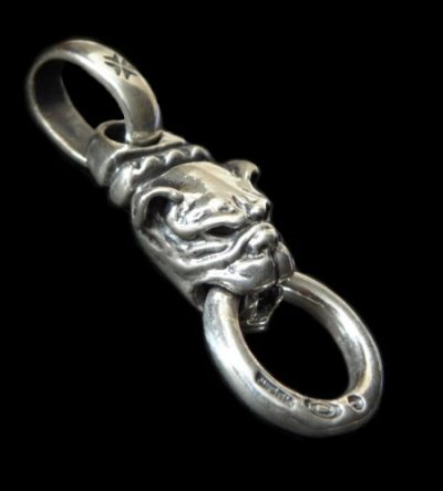 Photo1: Half Old Bulldog Pendant