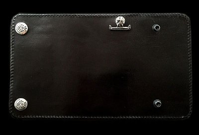 Photo1: Water Buffalo Plain Long Wallet