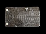 Crocodile Horn Back Long Wallet