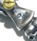 Photo5: Large Skull On 2 Skulls Hammer Cross Double Face Dagger Steering Wheel Ornament (5)