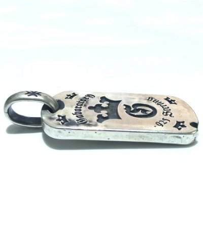 Photo2: G&Crown With H.W.O Dog Tag 4.5mm Thick