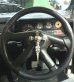 Photo1: Large Skull On 2 Skulls Hammer Cross Double Face Dagger Steering Wheel Ornament (1)
