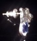 Photo2: G&Crown Blue Super CZ Diamond Pierce (2)