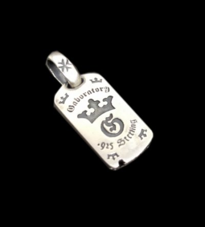 Photo1: G&Crown With H.W.O Dog Tag (1/8 Size)