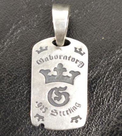 Photo2: G&Crown With Classic H.W.O Dog Tag (1/8 Size)
