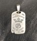 Photo3: G&Crown With Small Classic H.W.O Dog Tag (1/8 Size)