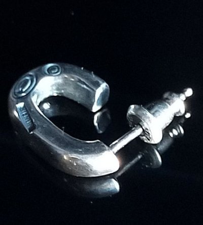 Photo2: Small Oval Pierce (Rh)