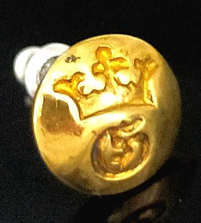 Photo1: Pure Gold Wrap G-Crown Pierce