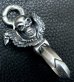Photo2: Skull Wing On Clip With Triangle Wire Hook (2)