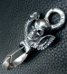 Photo4: Skull Wing On Clip With Triangle Wire Hook