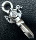 Photo5: Skull Wing On Clip With Triangle Wire Hook
