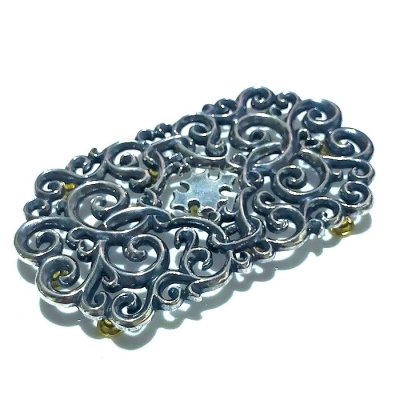 Photo1: Arabesque Pins(Square)