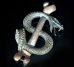 Photo1: Large Snake Bone Pins (1)
