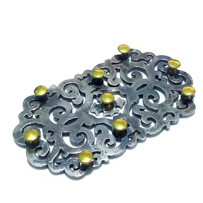 Photo2: Arabesque Pins(Square)