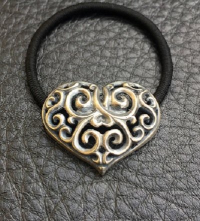 Photo1: Small Size Heart Hair Band