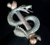 Photo3: Large Snake Bone Pins