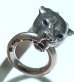 Photo3: Half Panther Triangle Wire With H.W.O & Smooth Anchor Chain Bangle Bracelet