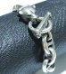 Photo14: Half Panther Triangle Wire With H.W.O & Smooth Anchor Chain Bangle Bracelet