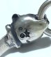 Photo11: Half Panther Triangle Wire With H.W.O & Smooth Anchor Chain Bangle Bracelet