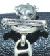 Photo10: Half Panther Triangle Wire With H.W.O & Smooth Anchor Chain Bangle Bracelet